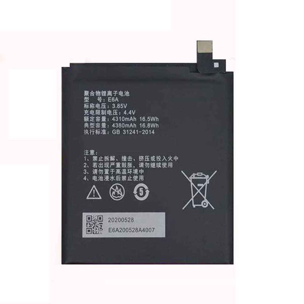 Batterie pour 4380mAh 3.85V E6A