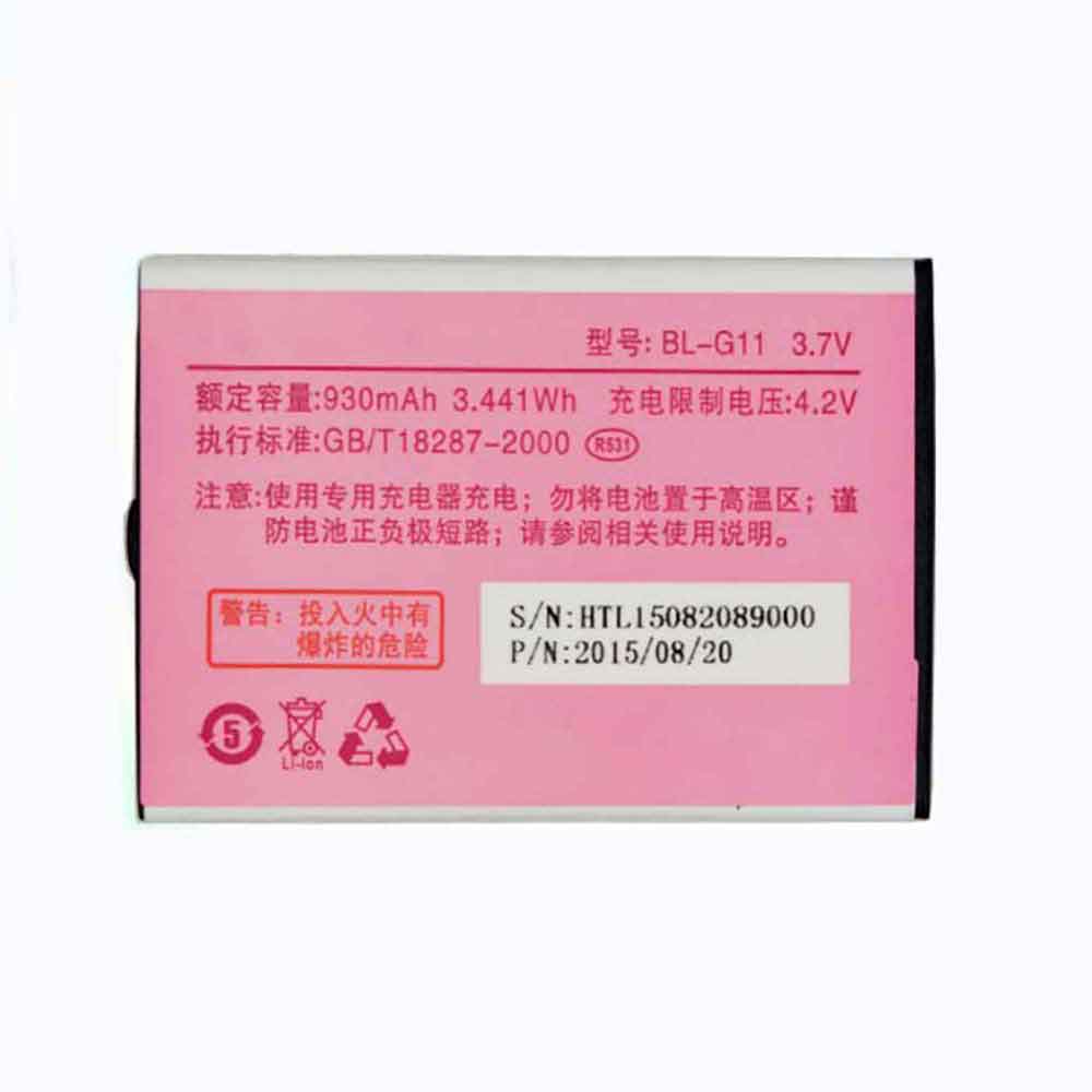 Batterie pour 930mAh 3.7V BL-G11