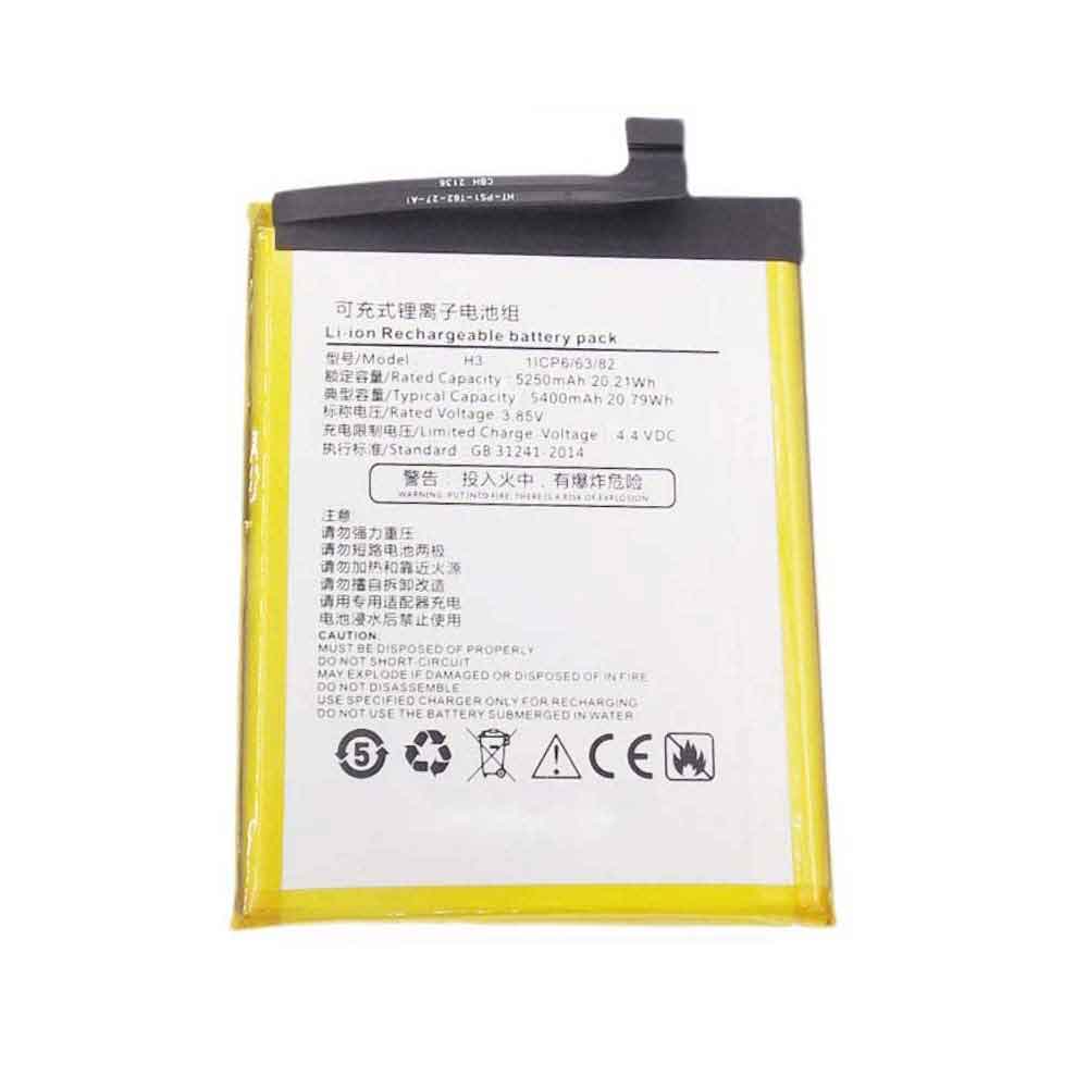 Batterie pour 5400mAh 3.85V H3