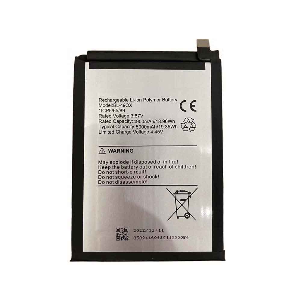 Batterie pour 5000mAh 3.87V BL-49OX