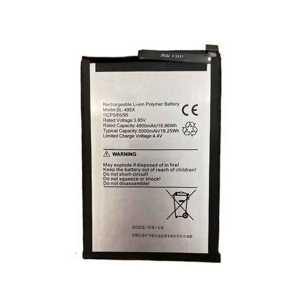 Batterie pour 5000mAh 3.85V BL-49SX