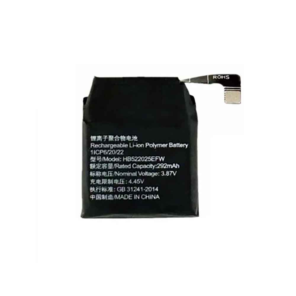 Batterie pour 292mAh 3.87V HB522025EFW