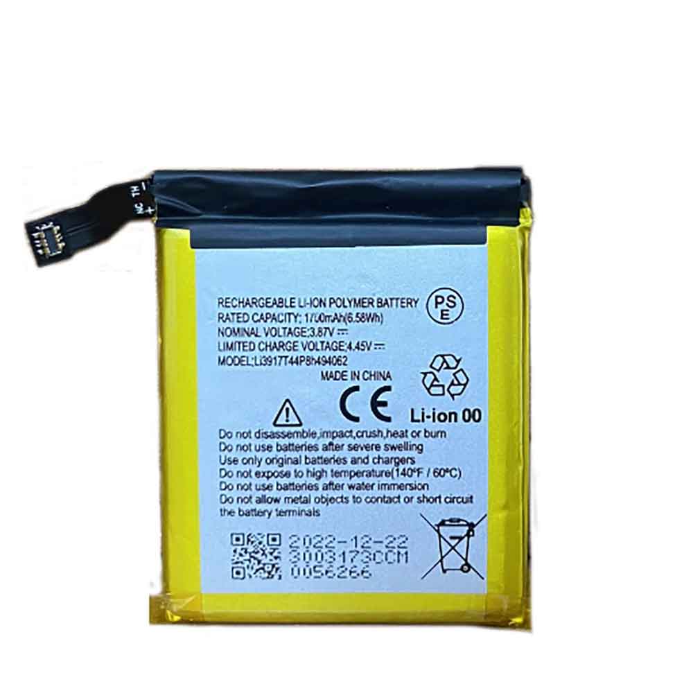 Batterie pour 1750mAh 3.87V Li3917T44P8h494062