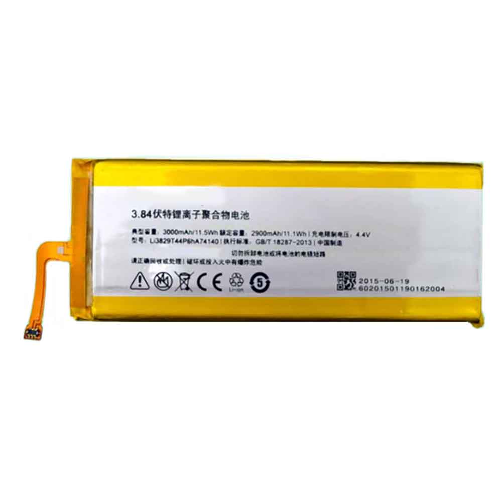 Batterie pour 3000mAh 3.84V LI3829T44P6HA74140