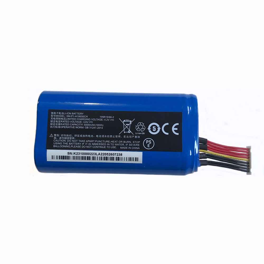 Batterie pour 5000mAh 3.6V SM-P1-H18650CH