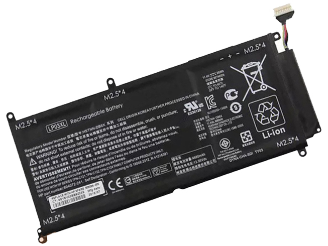 Batterie pour 55.5Wh/4680mAh 11.4V 807211-241