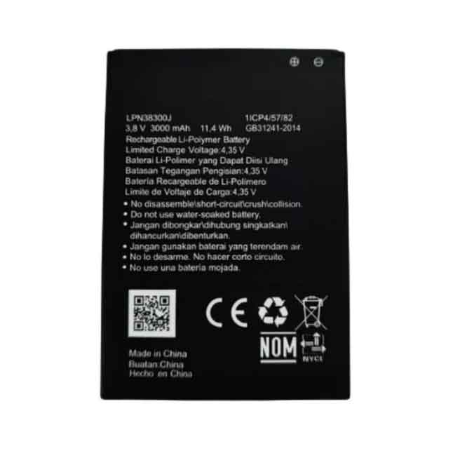 Batterie pour 3000mAh 3.8V LPN38300J