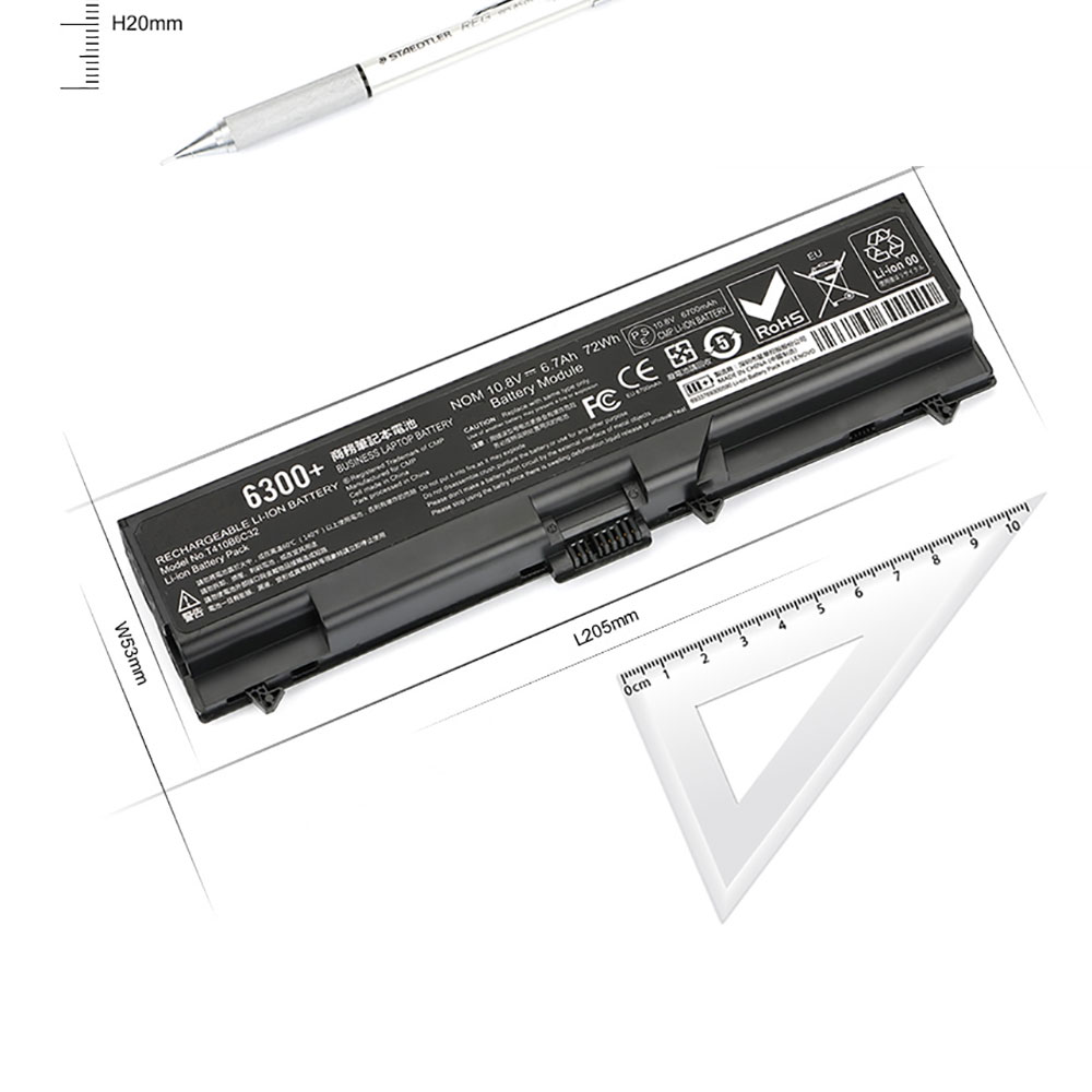 Batterie pour 6700mAh/72WH 10.8V 42T4795