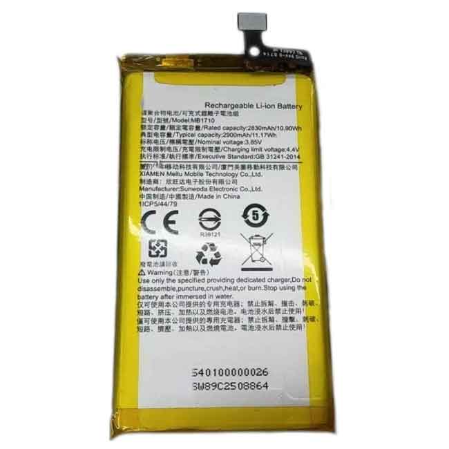 Batterie pour 2900mAh 3.85V MB1710