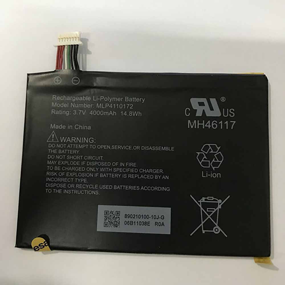 Batterie pour 4000mAh/14.8Wh 3.7V/4.2V MLP4110172