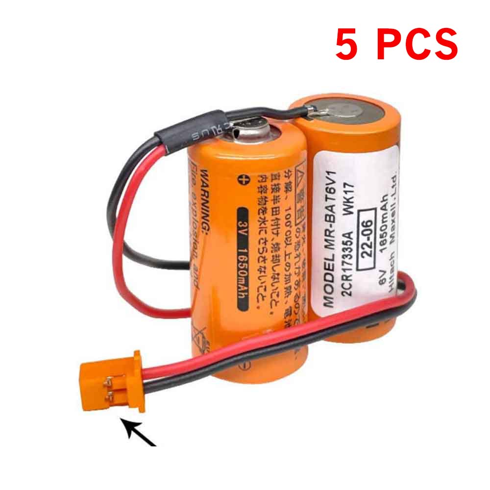 Batterie pour 1650mAh 6V 2CR17335A