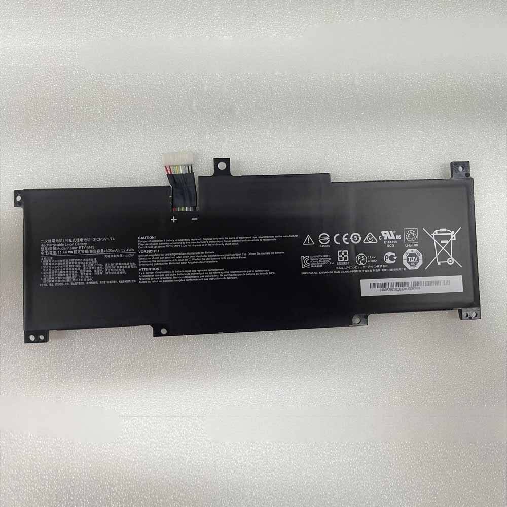 Batterie pour 4600mAh 52.4Wh 11.4V BTY-M49