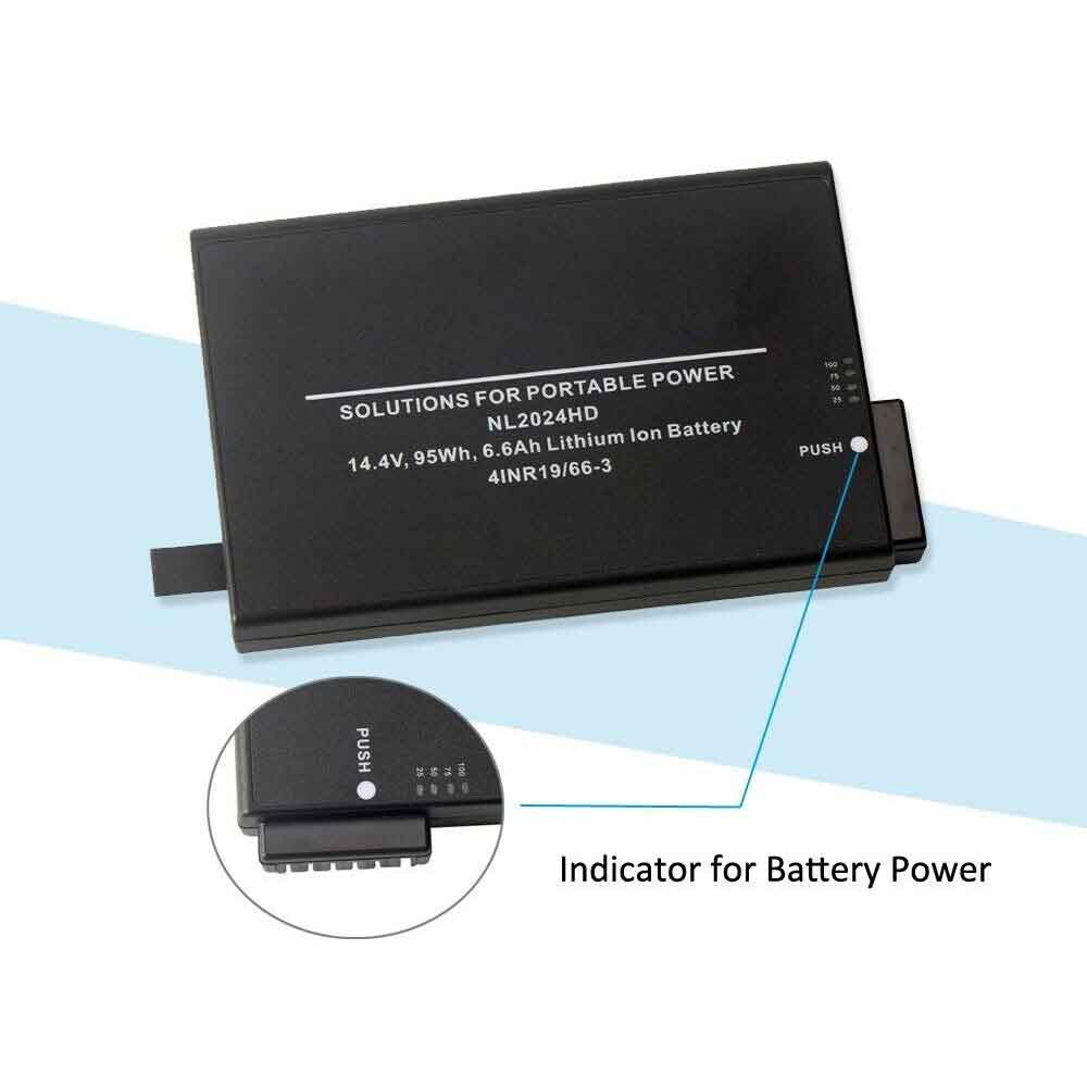 Batterie pour 6600mAh 14.8V NL2024HD