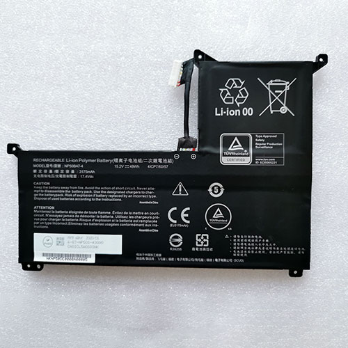 Batterie pour 3175mAh/49Wh 15.2V/17.4V NP50BAT-4