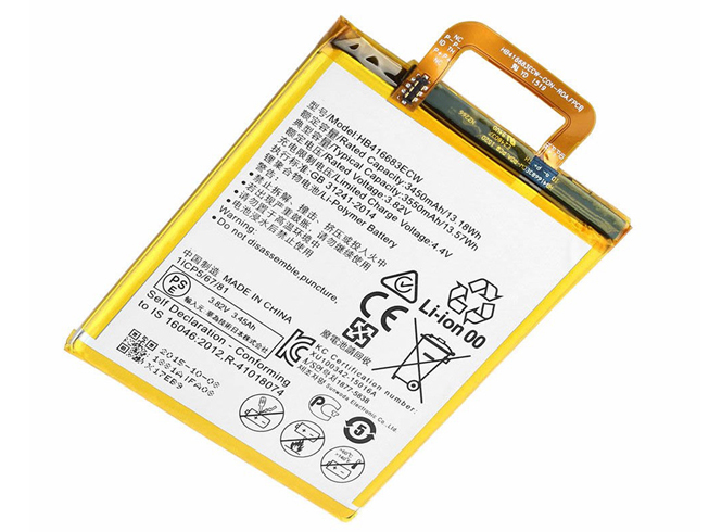 Batterie pour 3550mAh 3.82V HB416683ECW