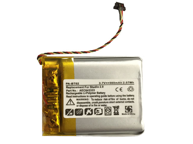 different AEC643333 battery