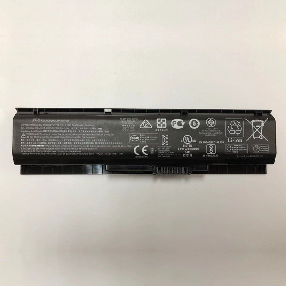 Batterie pour 5663mAh/62WH 11.1V PA06062