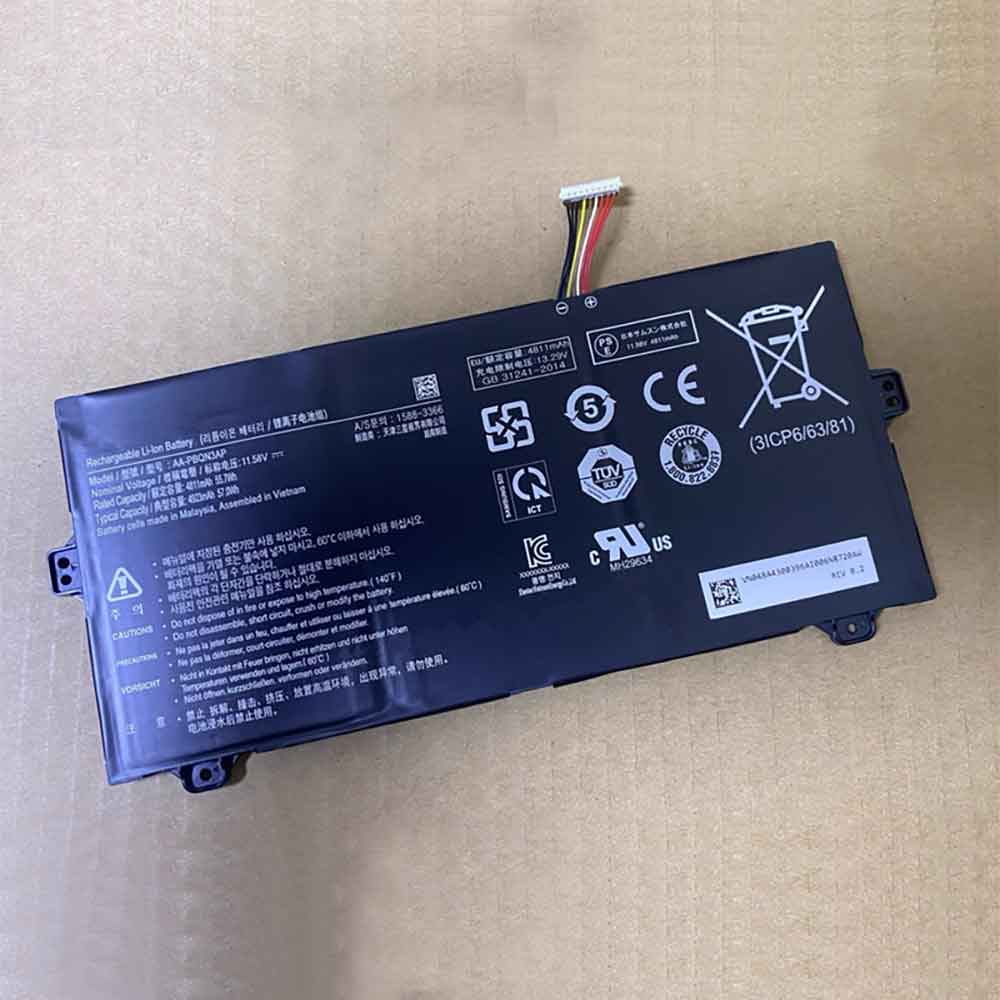 Batterie pour 4811mAh 11.58V AA-PBQN3AP