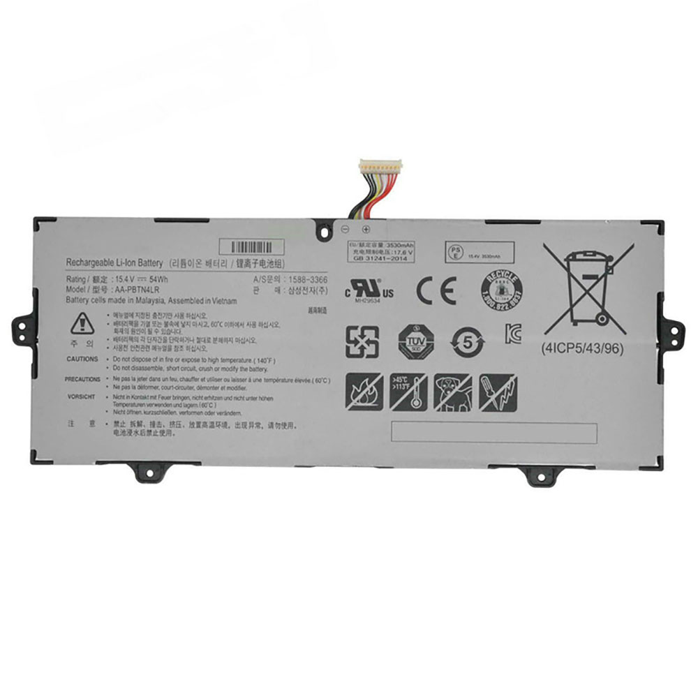 Batterie pour 3530mAh 15.4V AA-PBTN4LR-05