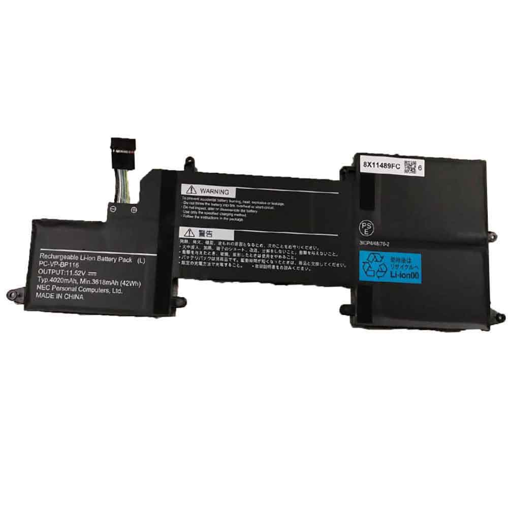 Batterie pour 42Wh/3618mAh 11.52V PC-VP-BP116