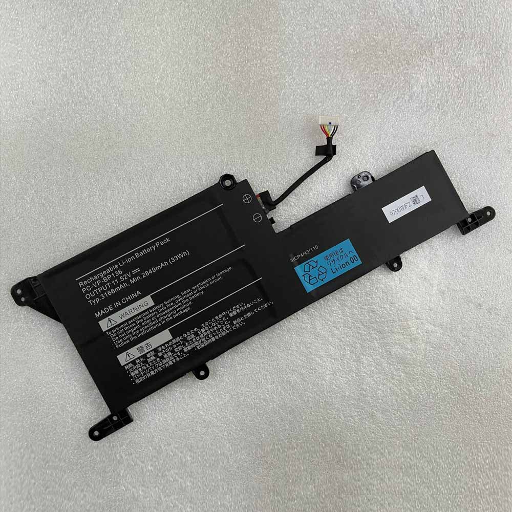 Batterie pour 33Wh 2849mAh 11.52V PC-VP-BP136