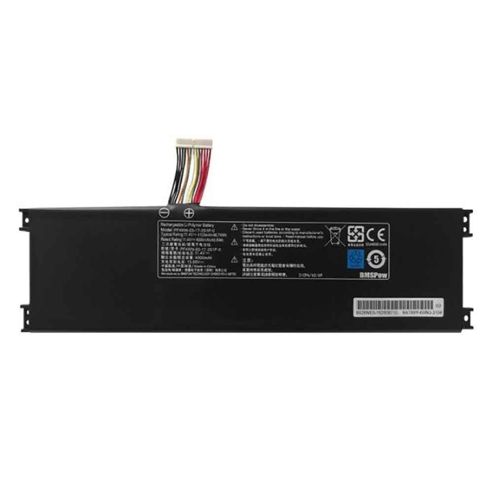 Batterie pour 4000MAH 11.4V 13.05V PF4WN-00-13-3S1P-0