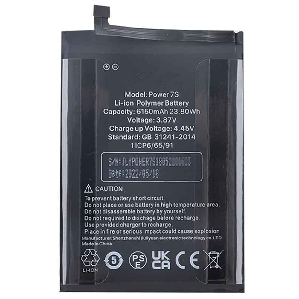 Batterie pour 6150mAh 3.87V Power-7S