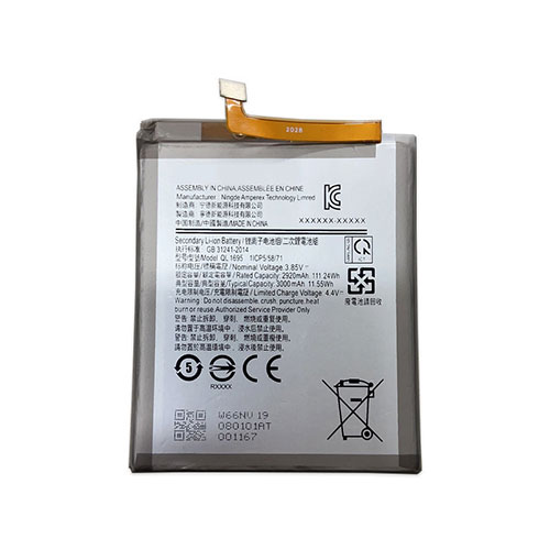 Batterie pour 2920mAh/11.24WH 3.85V/4.4V QL1695