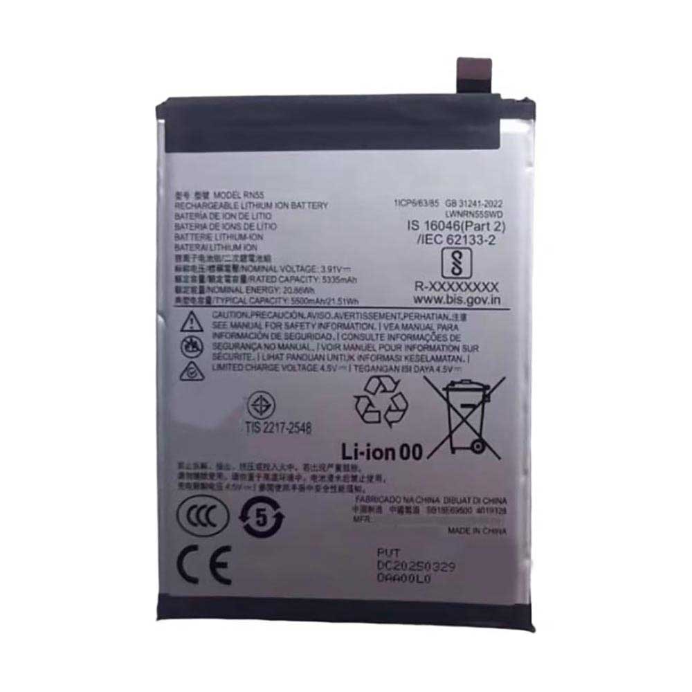 Batterie pour 5500mAh 3.91V RN55
