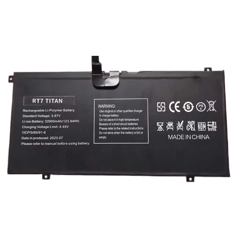Batterie pour 32000mAh 3.87V RT7