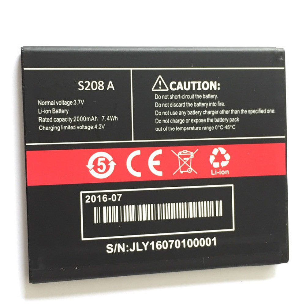 different S208A battery