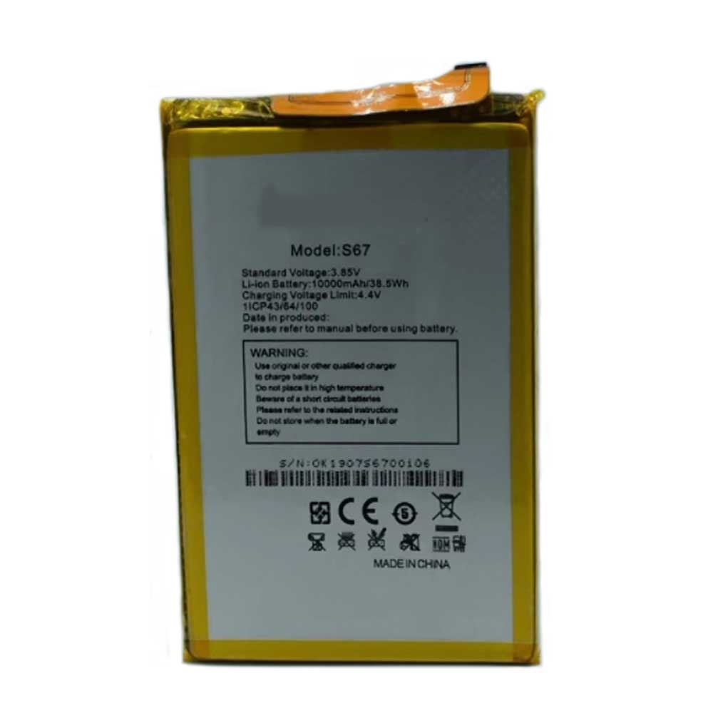 Batterie pour 10000mAh 3.85V S67