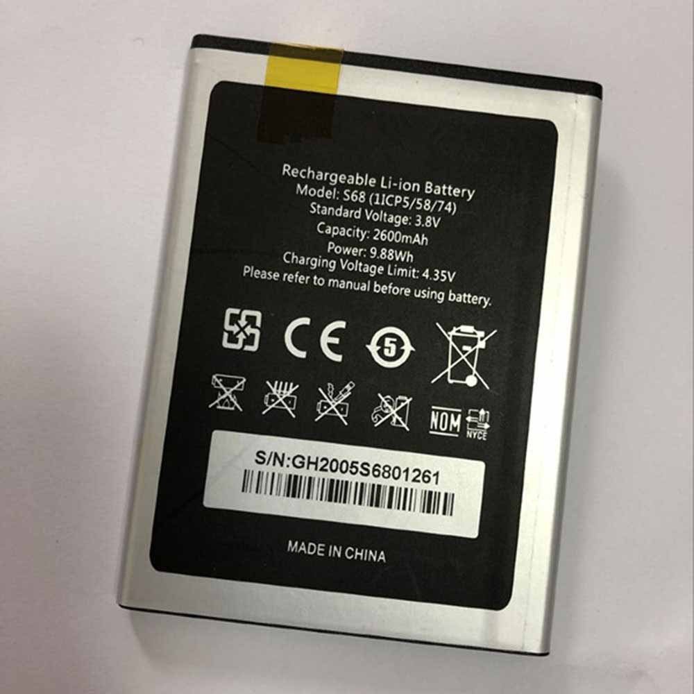 Batterie pour 2600mAh 3.8V 4.35V S68