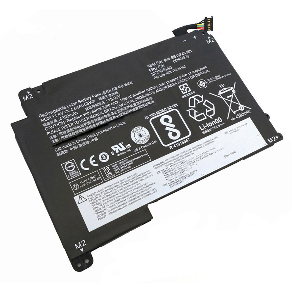 Batterie pour 4540mAh /53Wh 11.4V/13.05V 00HW021