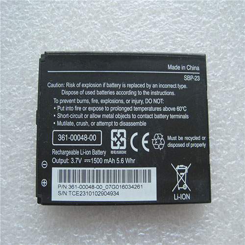 Batterie pour 1500mAh 3.7V/4.2V SBP-23