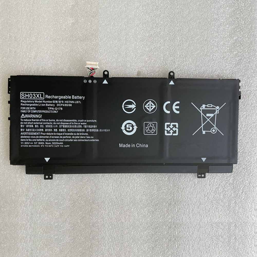 different TF03XL battery