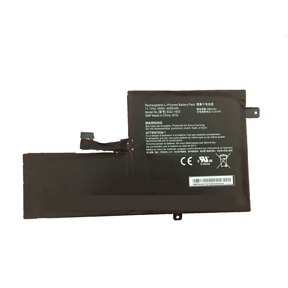 Batterie pour 3980mAh/45WH 11.1V/12.6V SQU-1603