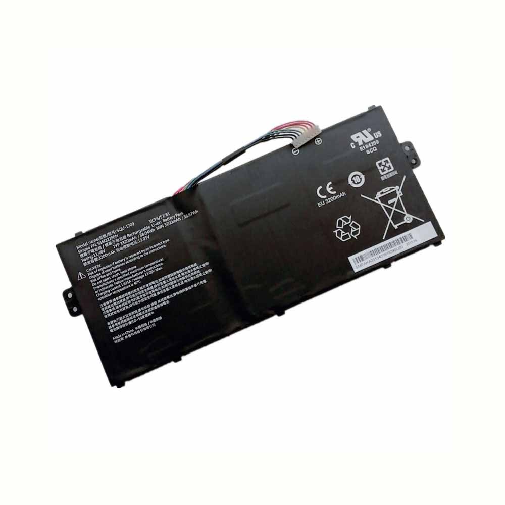 Batterie pour 3320mAh/38.04WH 11.46V/13.05V SQU-1709