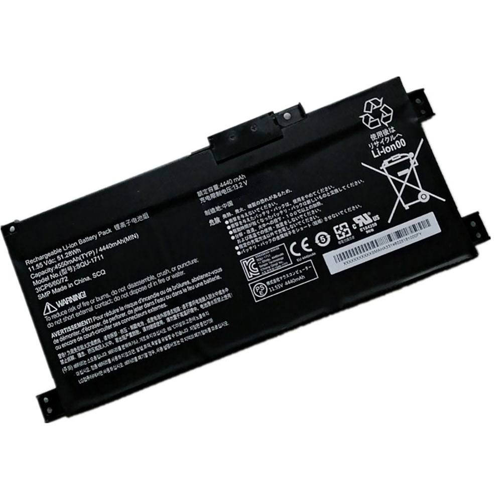 Batterie pour 4450mAh/51.28WH 11.55V/13.2V SQU-1711