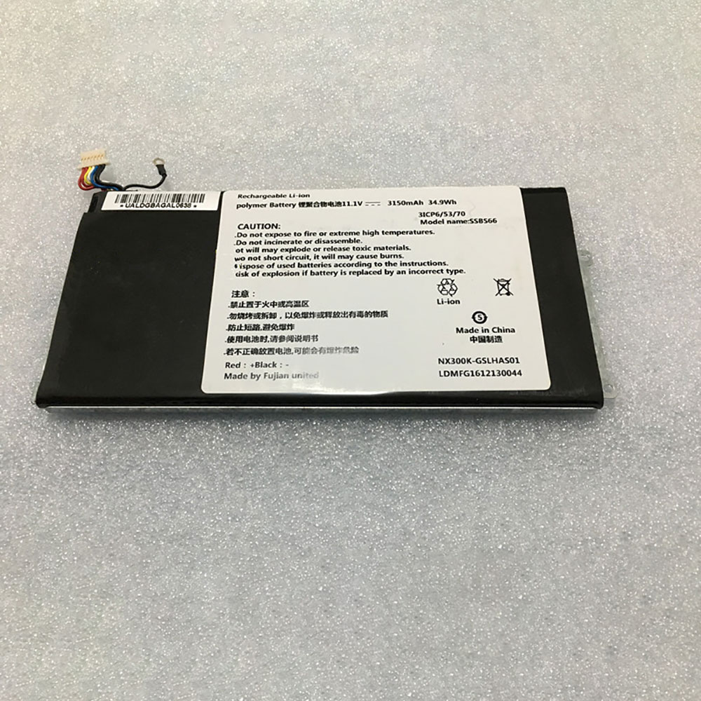 Batterie pour 3150MAH/34.9Wh 11.1V SSBS66