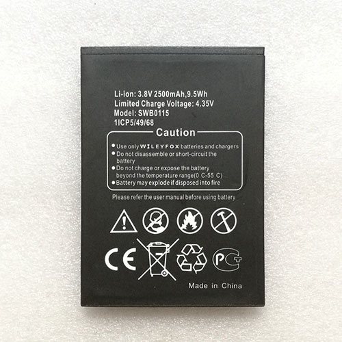 Batterie pour 2500mAh/9.5WH 3.8V/4.35V SWB0115