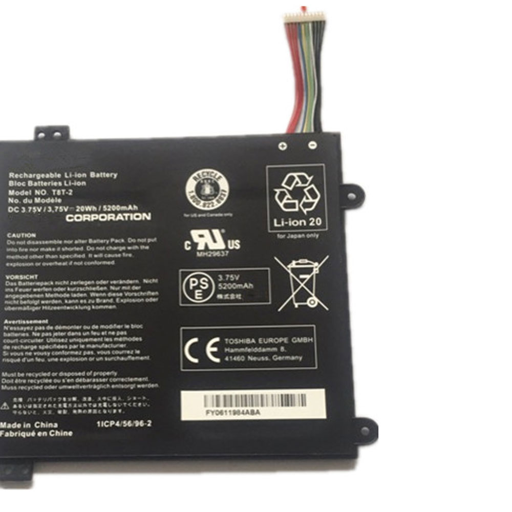 Batterie pour 20Wh/5200mAh 3.75V T8T-2