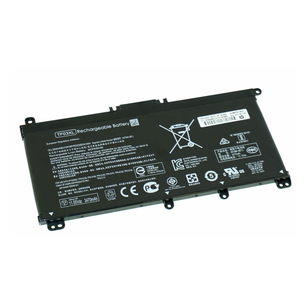 Batterie pour 3470mAh/41.7Wh 11.55V 920070-855