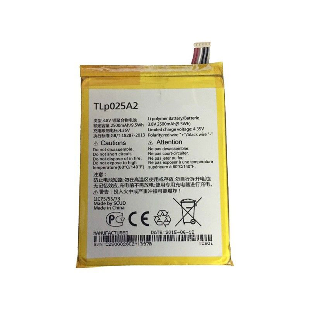 different TLP025A2 battery