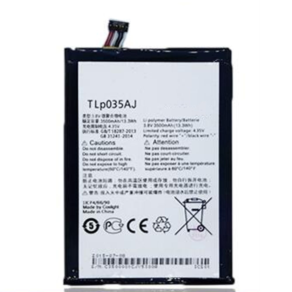 Batterie pour 3500MAH/13.3Wh 3.8V/4.35V TLP035Aj