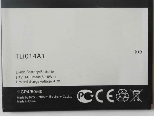 Batterie pour 1400mah 3.7V TLi014A1