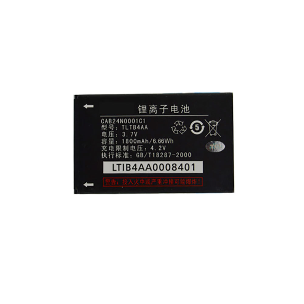 Batterie pour 1800mAh/6.66WH 3.7V/4.2V CAB24N0001C1