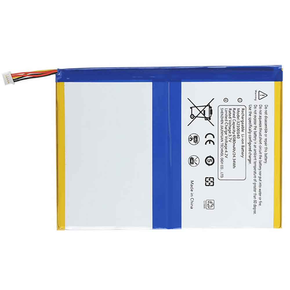 Batterie pour 6580mAh 3.7V 32100140