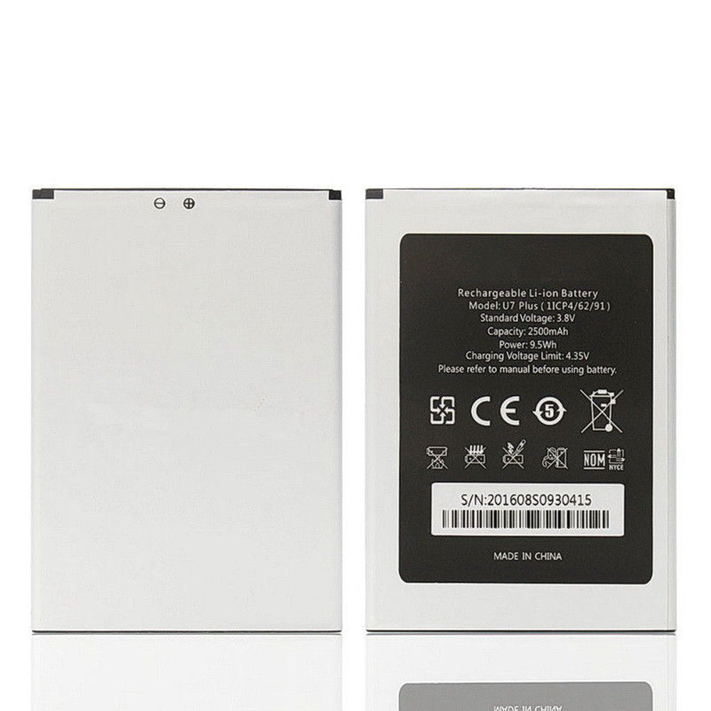 Batterie pour 2500mAh/9.5WH 3.8V/4.35V U7