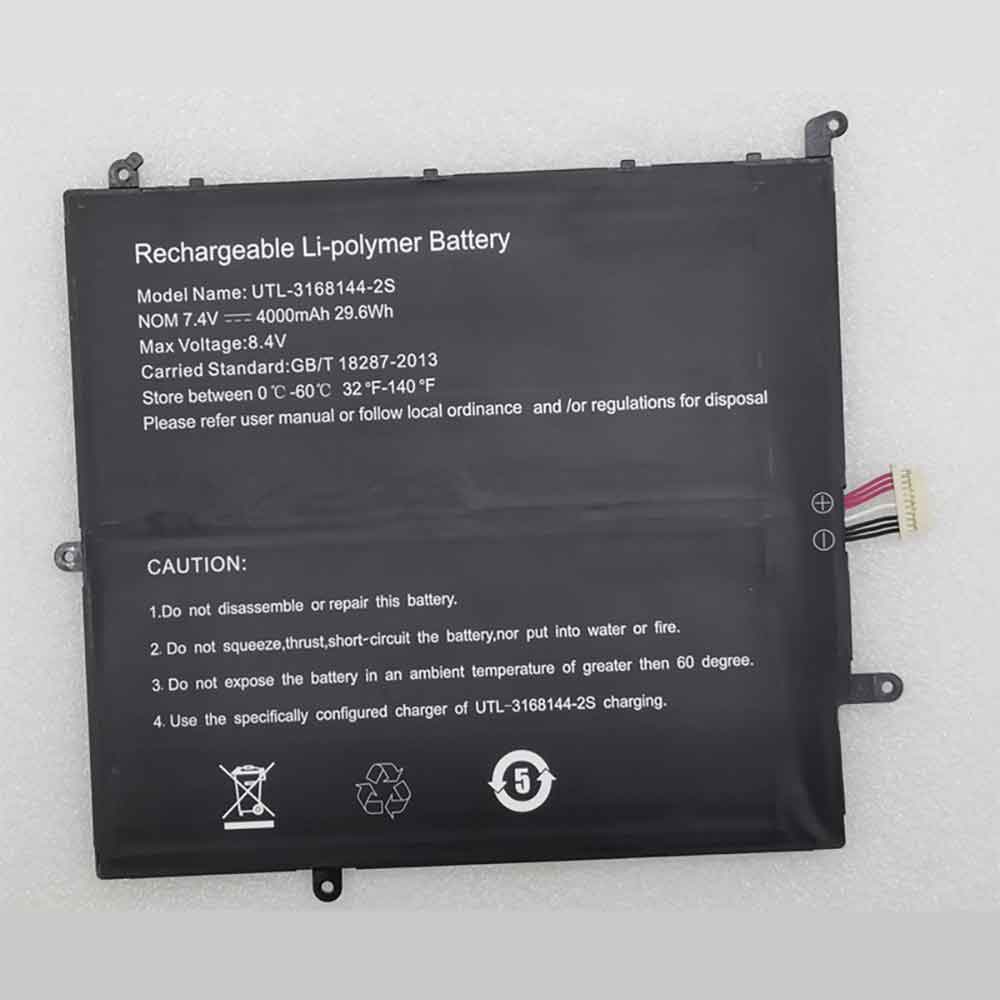 Batterie pour 5000mAh 7.6V UTL-3168144-2S